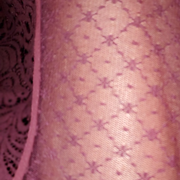 *Mason & Belle* Patchwork Sheer Lace Net Dress - Picture 7 of 7